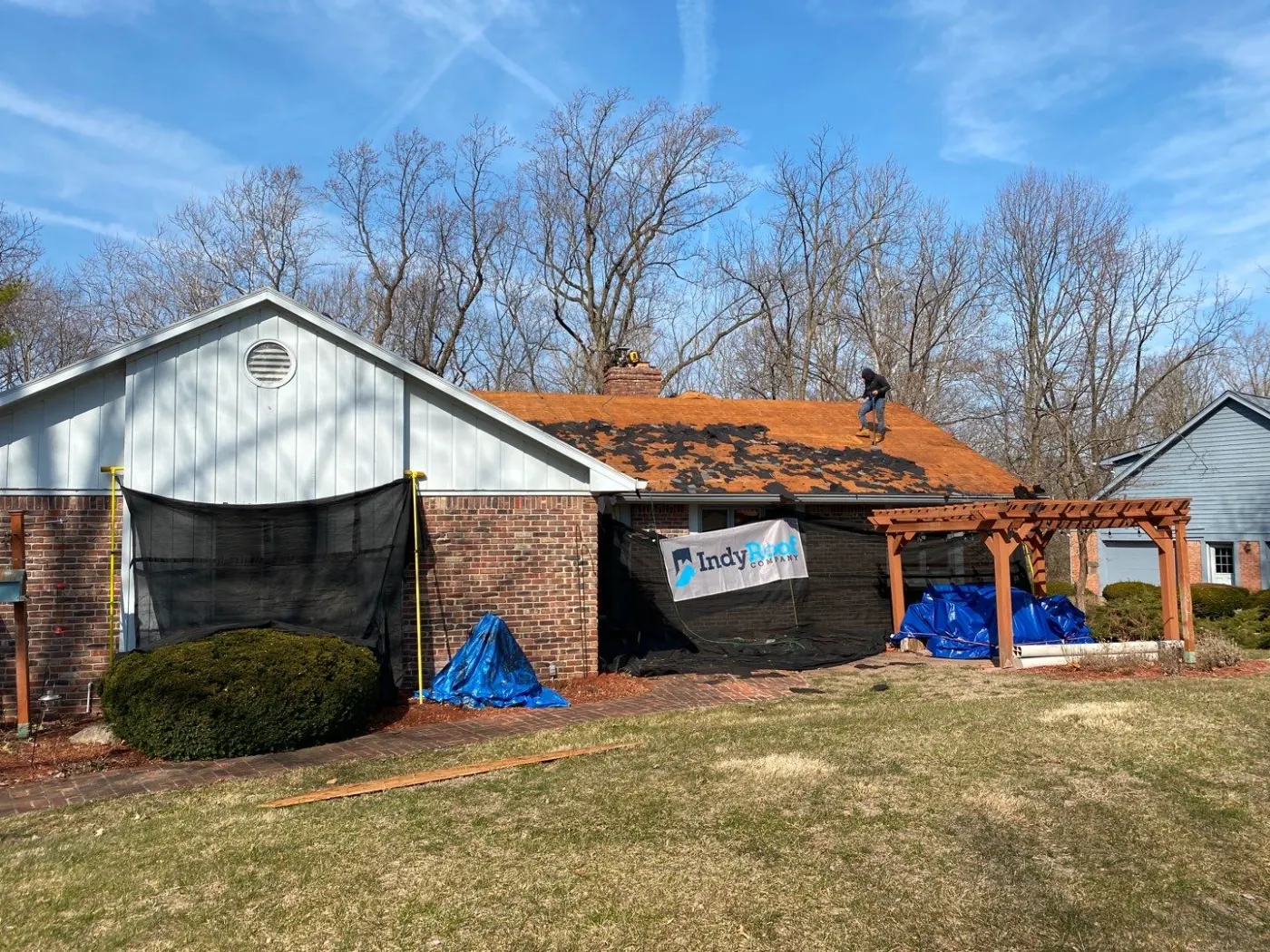 Siding in Holliday Park